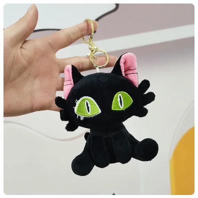 Sleutelhanger: Daijin (cat, black - Suzume)