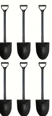 Set lepeltjes (zwart)