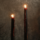 Halloween bloedende kaarsen