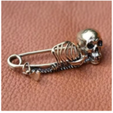 Speldje / pin skelet